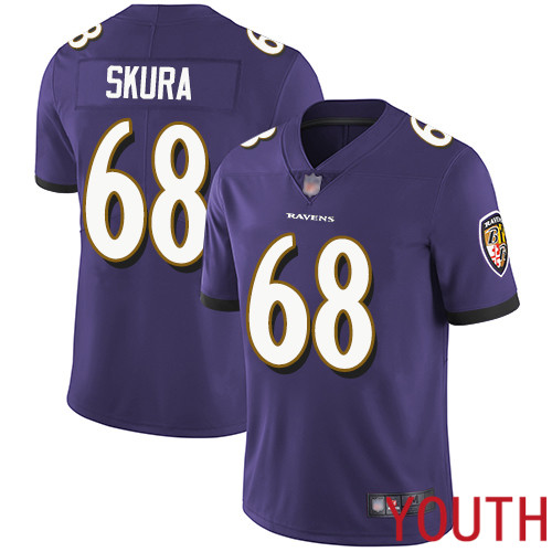 Baltimore Ravens Limited Purple Youth Matt Skura Home Jersey NFL Football #68 Vapor Untouchable->women nfl jersey->Women Jersey